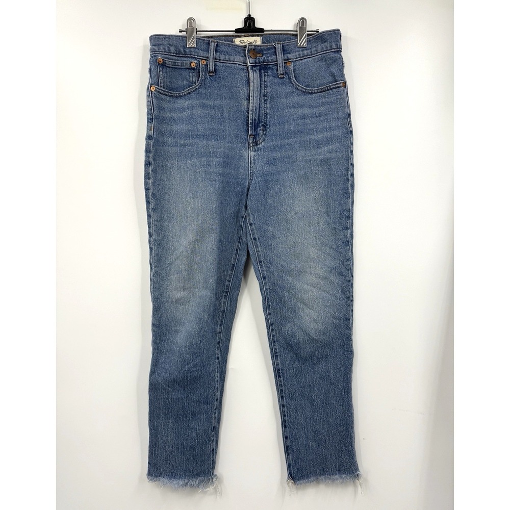 Madewell Jeans Womens 29‎ The Perfect Vintage Straight Leg Blue Wash Mid Rise